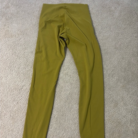 lululemon athletica Olive Green Leggings - Picture 3 of 7